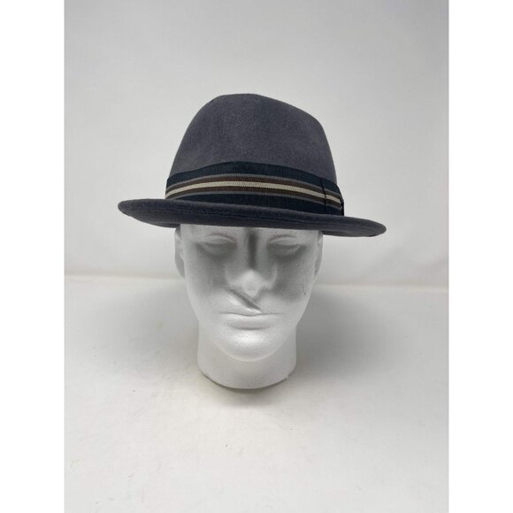 Bigalli Hat Cap Men'sSize XL  Dark Grey 100 %Wool Comfort Lightweight - Picture 1 of 9